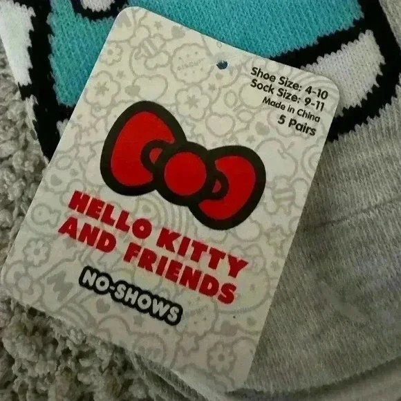 Hello kitty no show ankle socks 5-pack 💜♥️💕 - Picture 2 of 5